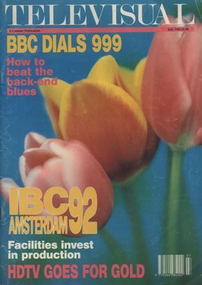 TELEVISUAL magazine side cover  1992
