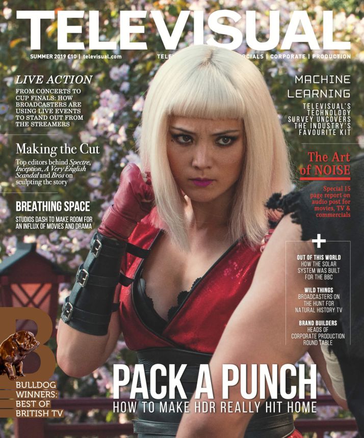 TELEVISUAL magazine side cover Summer 2019