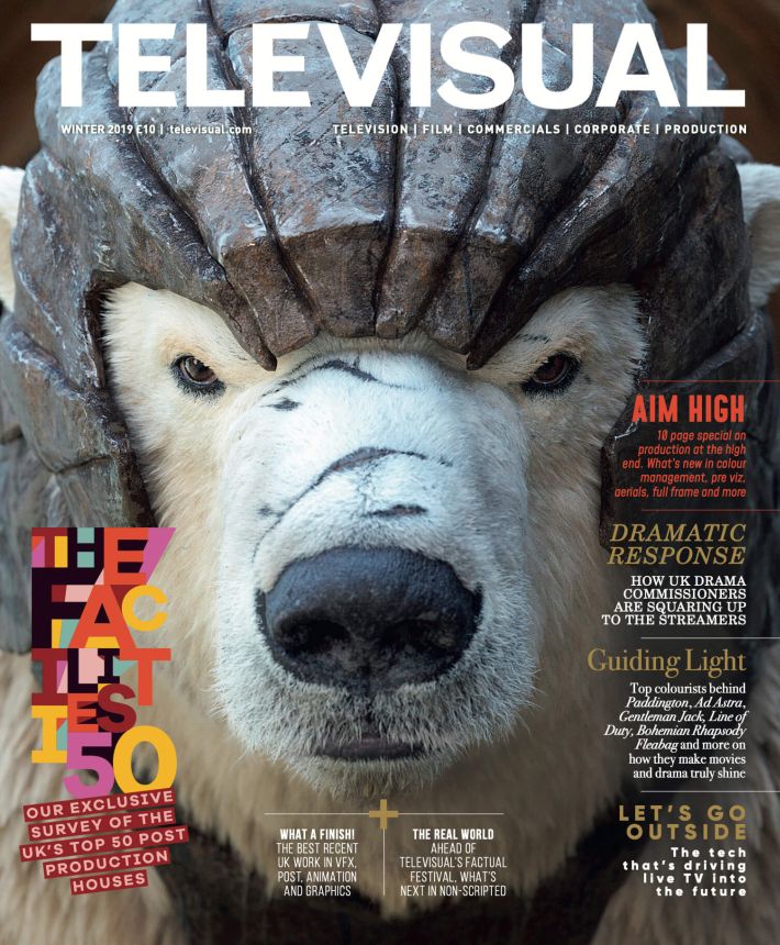 TELEVISUAL magazine side cover Winter 2019
