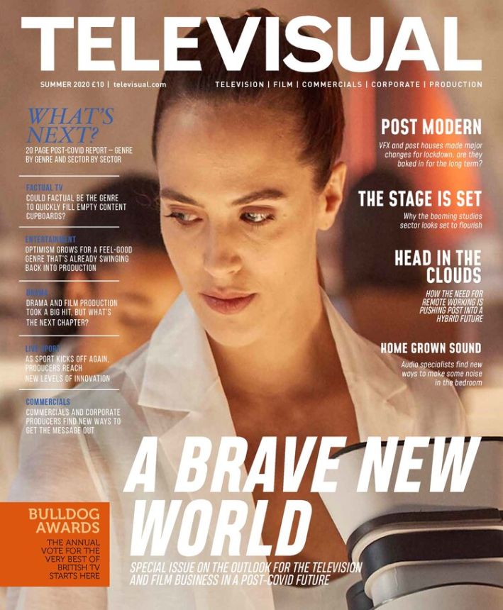 TELEVISUAL magazine side cover Summer 2020