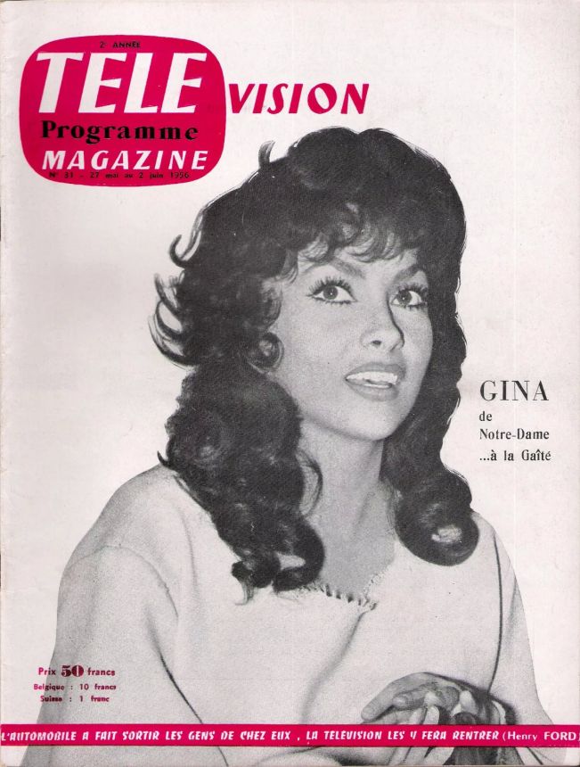 TELE MAGAZINE magazine side cover Issue 31 27 May 1956
