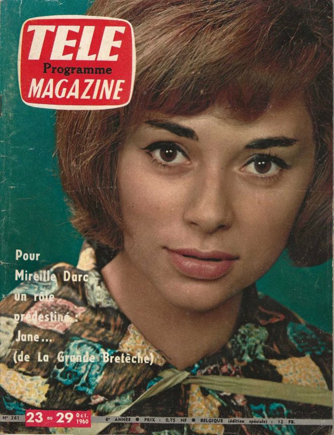 TELE MAGAZINE magazine side cover Issue 261 23 October 1960