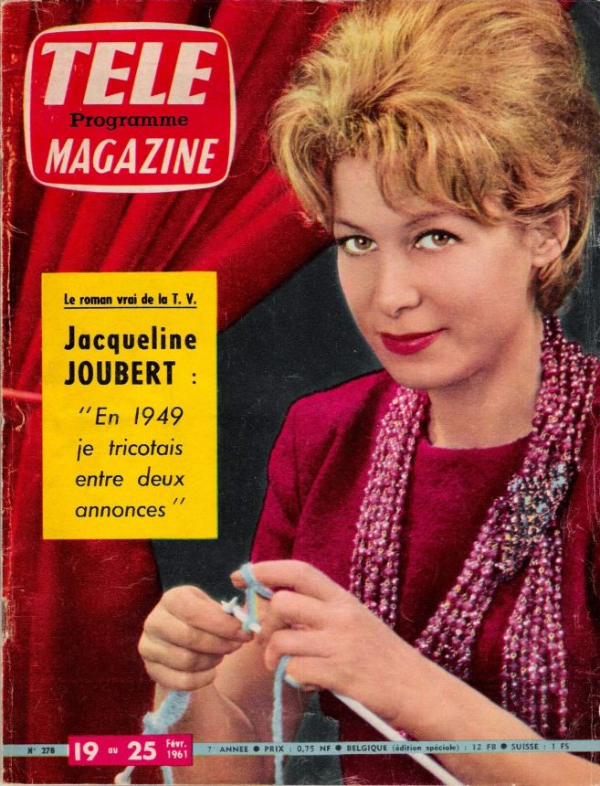 TELE MAGAZINE magazine side cover Issue 278 19 February 1961