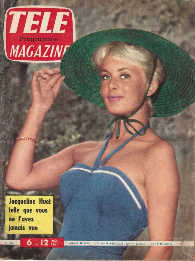 TELE MAGAZINE magazine side cover Issue 302 6 August 1961