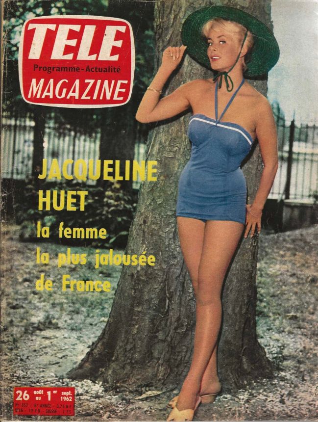 TELE MAGAZINE magazine side cover Issue 357 26 August 1962
