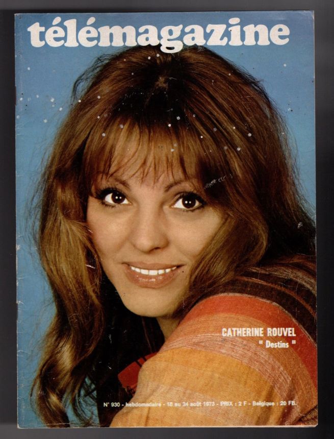 TELE MAGAZINE magazine side cover Issue 930 18 August 1973