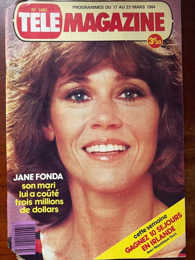 TELE MAGAZINE magazine side cover Issue 1480 17 March 1984