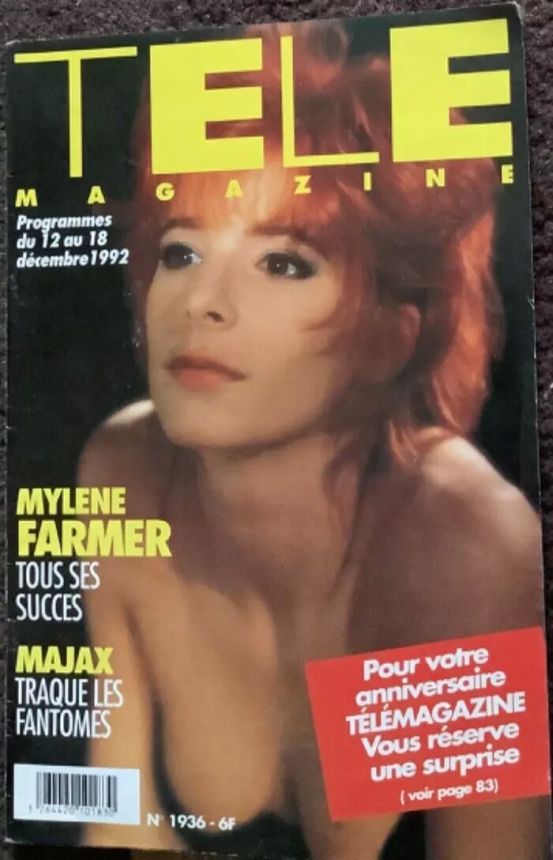 TELE MAGAZINE magazine side cover 12 December 1992