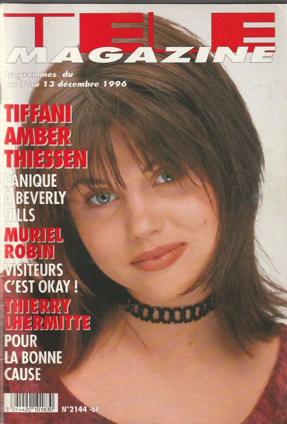 TELE MAGAZINE magazine side cover Issue 2144 7 December 1996
