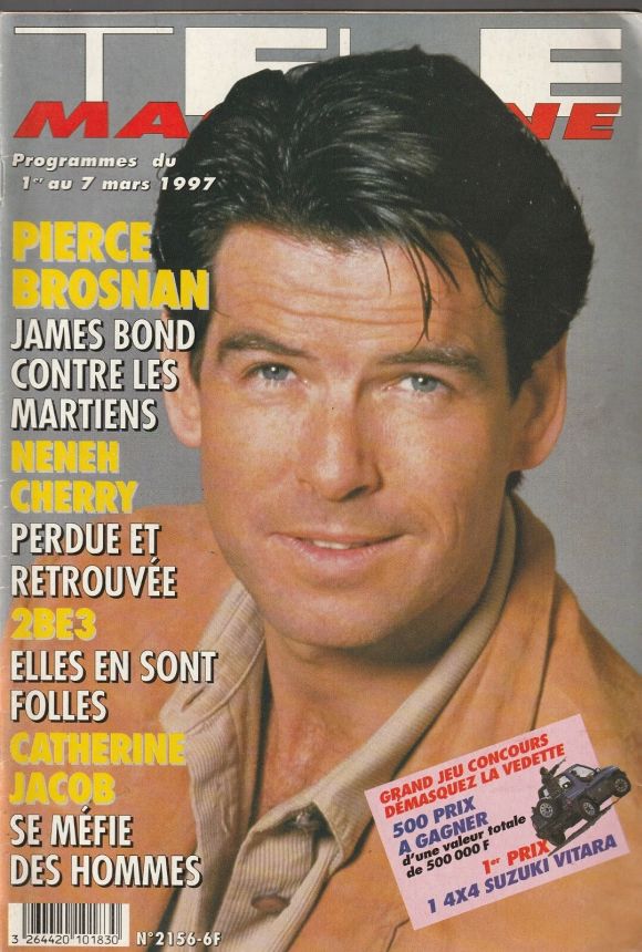TELE MAGAZINE magazine side cover Issue 2156 1 March 1997