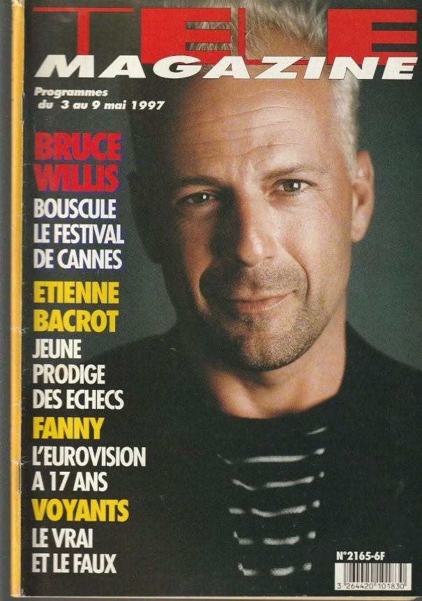 TELE MAGAZINE magazine side cover Issue 2165 3 May 1997