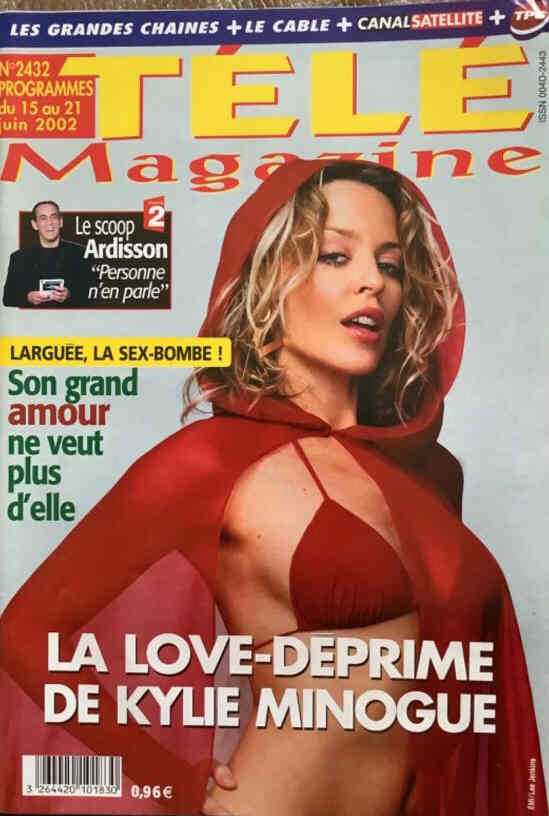 TELE MAGAZINE magazine side cover 15 June 2002