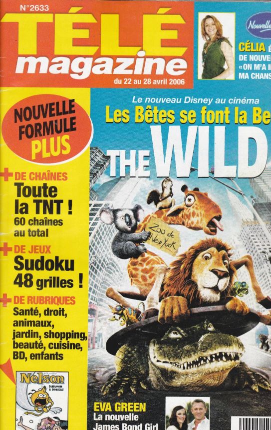 TELE MAGAZINE magazine side cover 22 April 2006