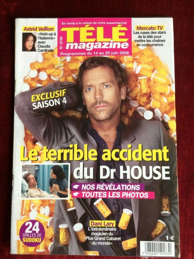 TELE MAGAZINE magazine side cover 14 June 2008