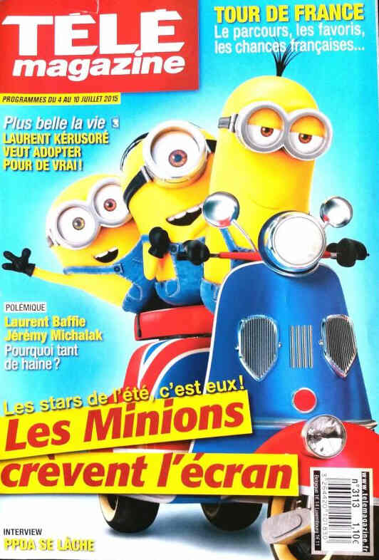 TELE MAGAZINE magazine side cover 4 July 2015