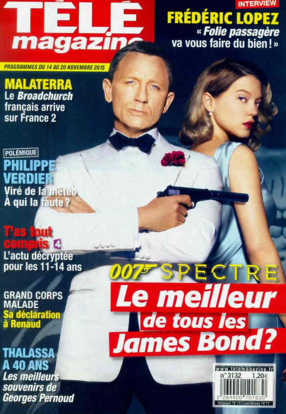 TELE MAGAZINE magazine side cover 14 November 2015