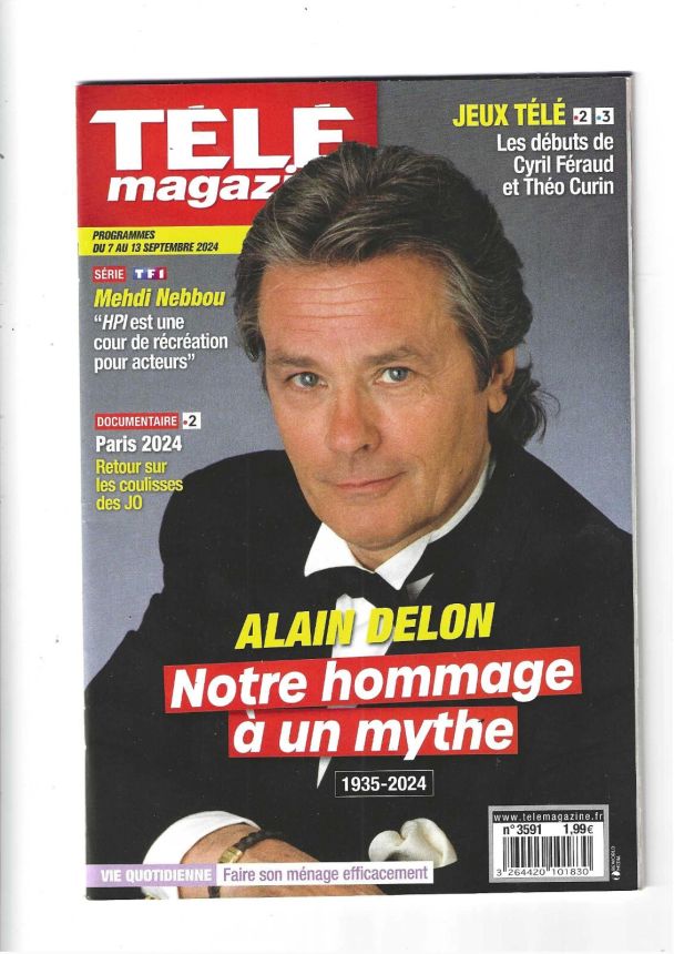 TELE MAGAZINE magazine side cover 7 September 2024