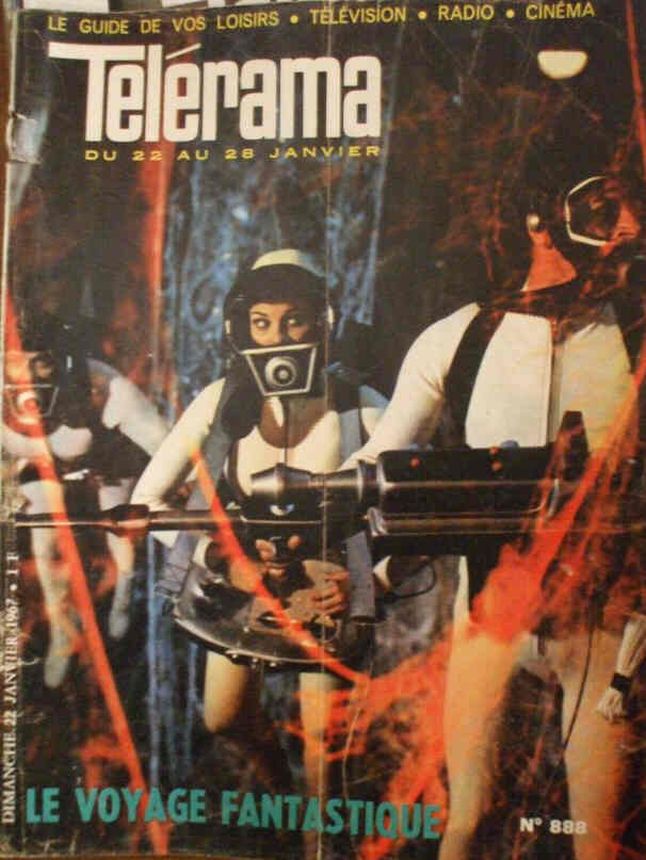 RADIO CINEMA TELEVISION/TELERAMA magazine side cover Issue 888 22 January 1967