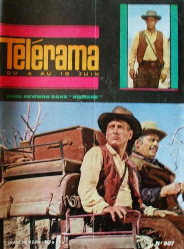 RADIO CINEMA TELEVISION/TELERAMA magazine side cover Issue 907 4 June 1967