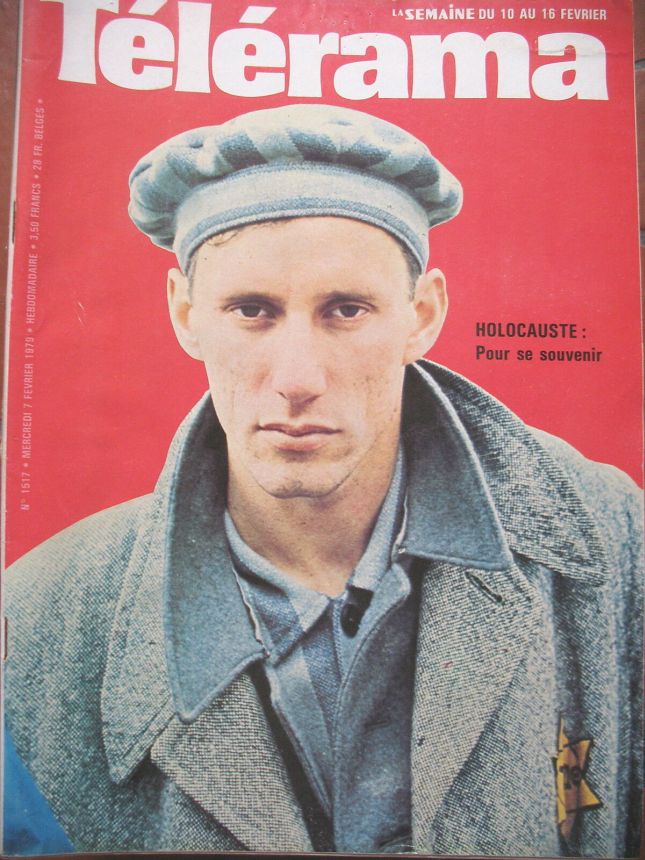 RADIO CINEMA TELEVISION/TELERAMA magazine side cover Issue 1517 7 February 1979