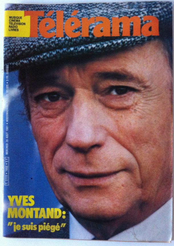 RADIO CINEMA TELEVISION/TELERAMA magazine side cover Issue 1650 26 August 1981