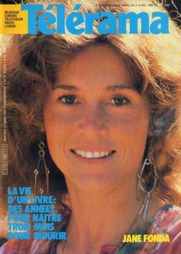 RADIO CINEMA TELEVISION/TELERAMA magazine side cover Issue 1680 24 March 1982