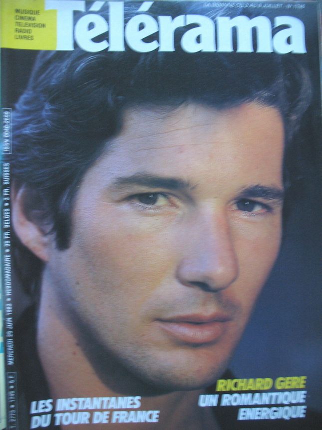 RADIO CINEMA TELEVISION/TELERAMA magazine side cover Issue 1746 29 June 1983