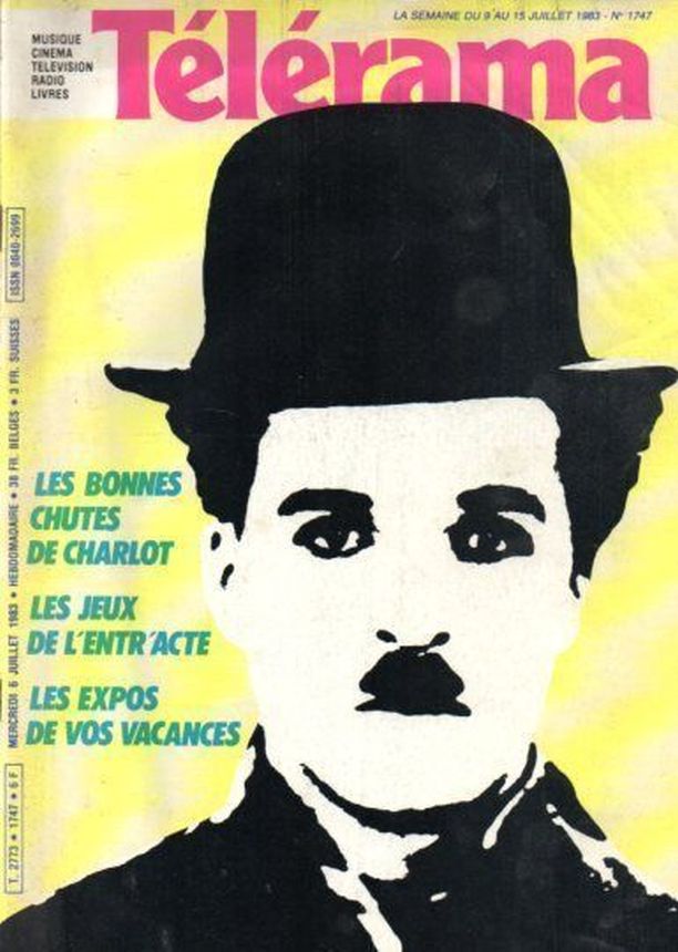 RADIO CINEMA TELEVISION/TELERAMA magazine side cover Issue 1747 6 July 1983