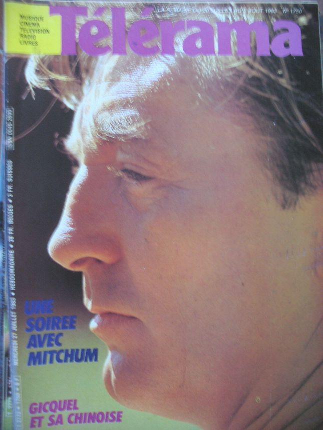 RADIO CINEMA TELEVISION/TELERAMA magazine side cover Issue 1750 27 July 1983