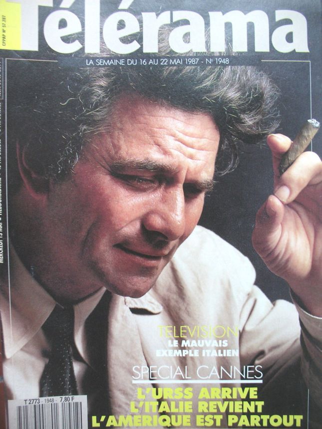 RADIO CINEMA TELEVISION/TELERAMA magazine side cover Issue 1948 16 May 1987