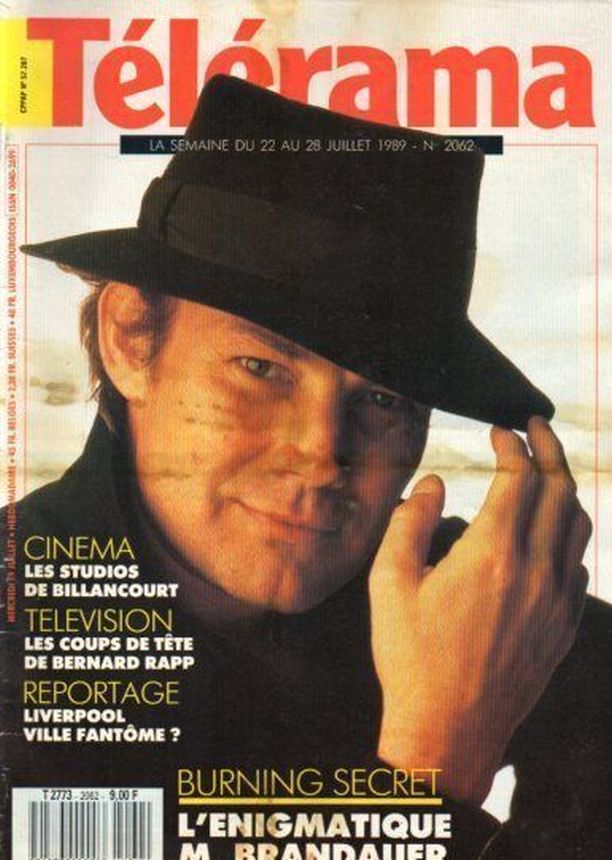 RADIO CINEMA TELEVISION/TELERAMA magazine side cover Issue 2062  July 1989