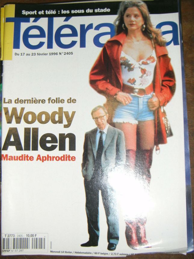 RADIO CINEMA TELEVISION/TELERAMA magazine side cover Issue 2405 14 February 1996