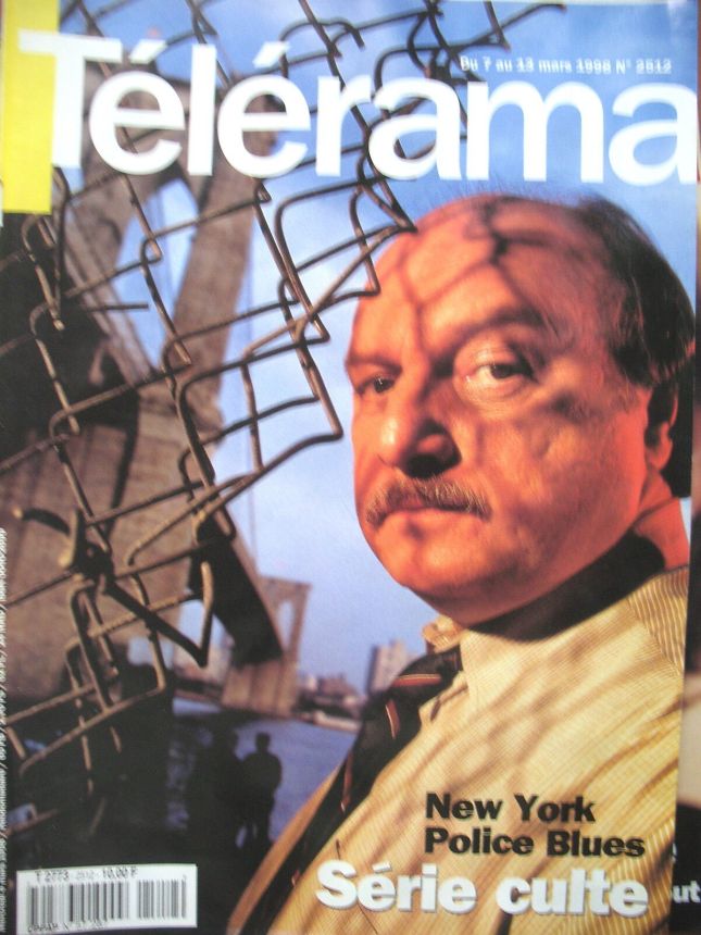 RADIO CINEMA TELEVISION/TELERAMA magazine side cover Issue 2512 4 March 1998