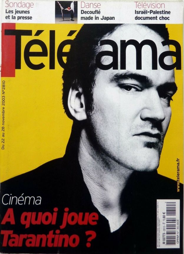 RADIO CINEMA TELEVISION/TELERAMA magazine side cover Issue 2810 19 November 2003