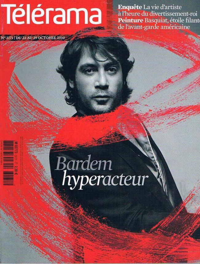 RADIO CINEMA TELEVISION/TELERAMA magazine side cover Issue 3171 23 October 2010