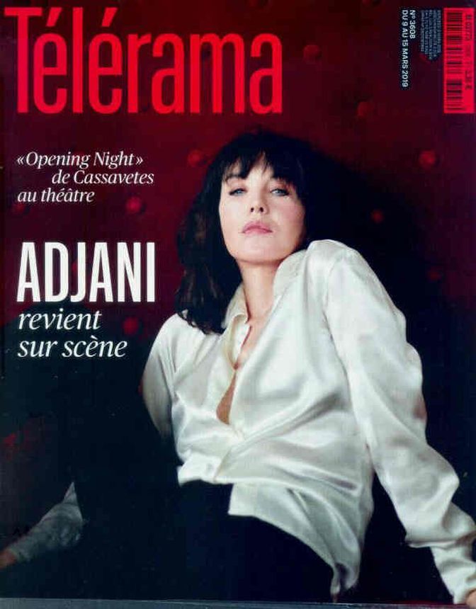 RADIO CINEMA TELEVISION/TELERAMA magazine side cover Issue 3608 6 March 2019