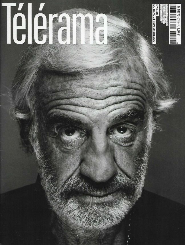 RADIO CINEMA TELEVISION/TELERAMA magazine side cover Issue 3740 15 September 2021