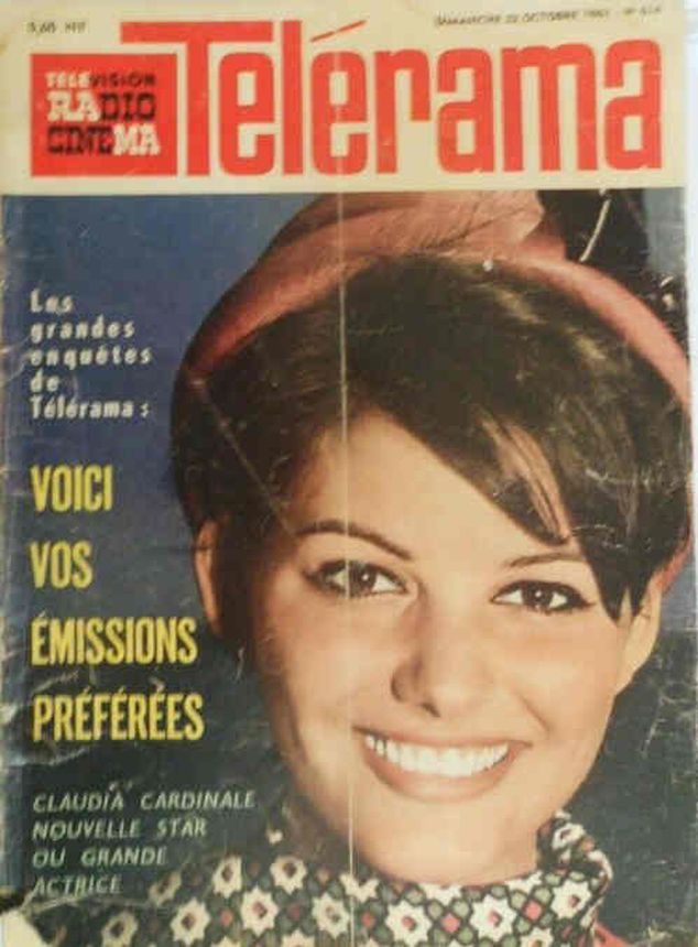 RADIO CINEMA TELEVISION/TELERAMA magazine side cover Issue 614 22 October 1961