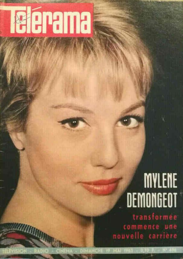 RADIO CINEMA TELEVISION/TELERAMA magazine side cover Issue 696 19 May 1963