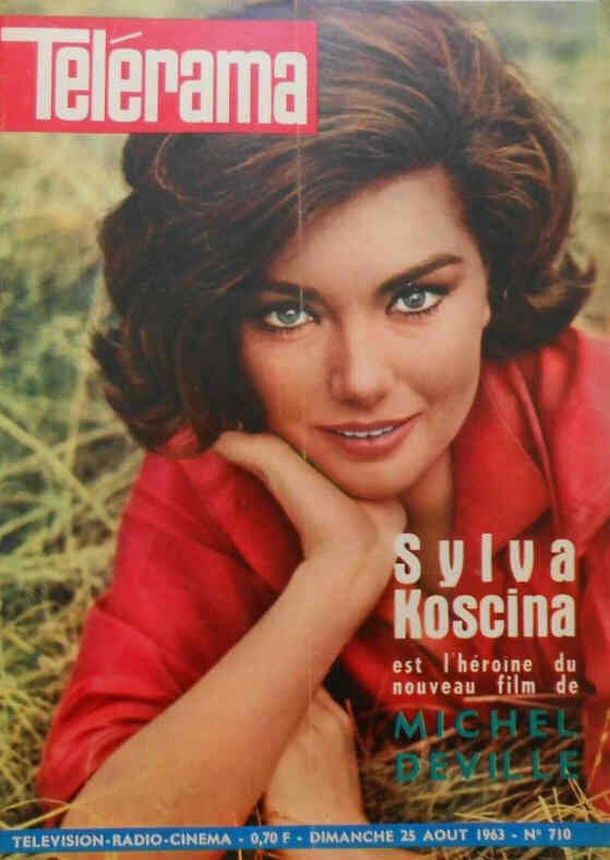 RADIO CINEMA TELEVISION/TELERAMA magazine side cover Issue 710 25 August 1963