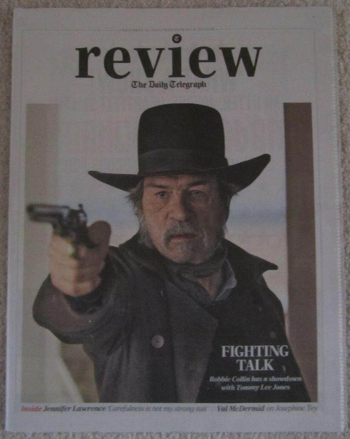 DAILY TELEGRAPH REVIEW magazine side cover 15 November 2014