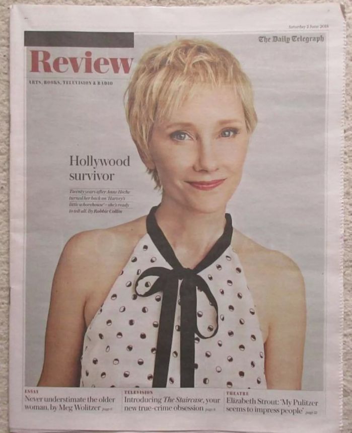 TELEGRAPH REVIEW magazine side cover 2 June 2018