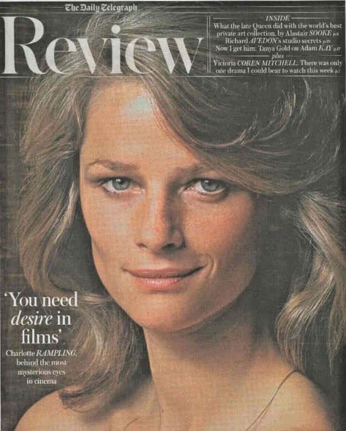 TELEGRAPH REVIEW magazine side cover 17 September 2022