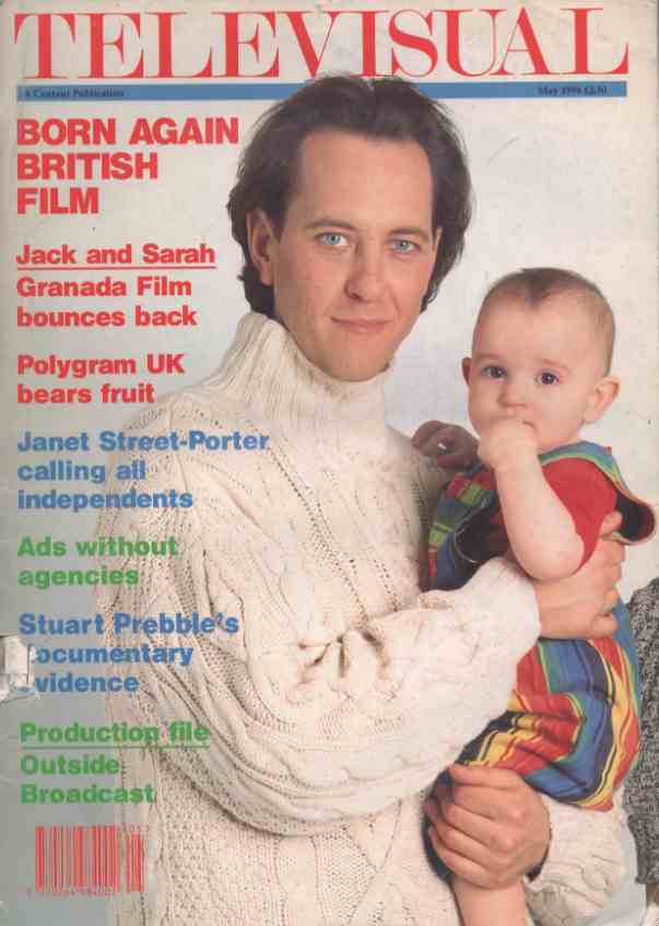 TELEVISUAL magazine side cover May 1989