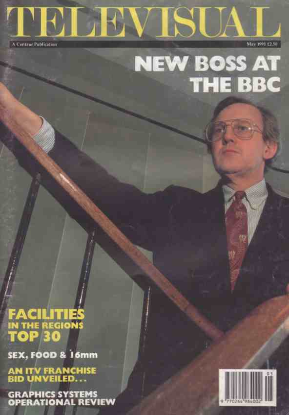 TELEVISUAL magazine side cover May 1991