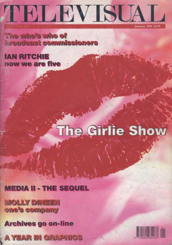 TELEVISUAL magazine side cover January 1996
