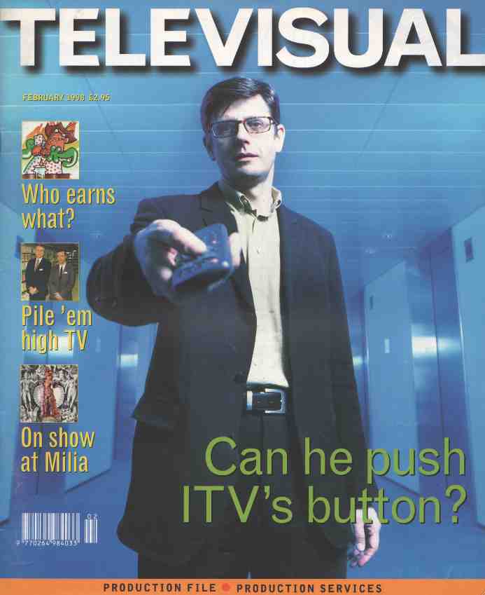 TELEVISUAL magazine side cover February 1998
