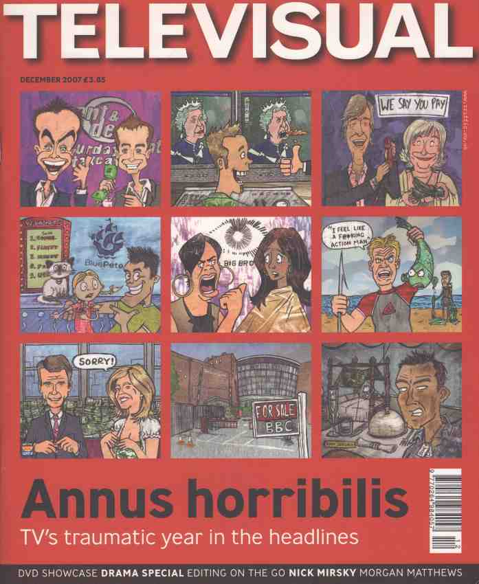TELEVISUAL magazine side cover December 2007