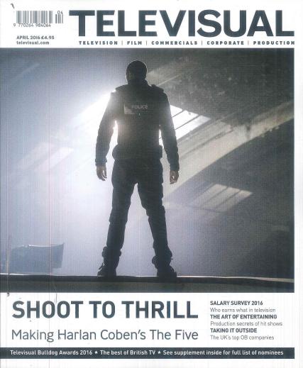 TELEVISUAL magazine side cover April 2016