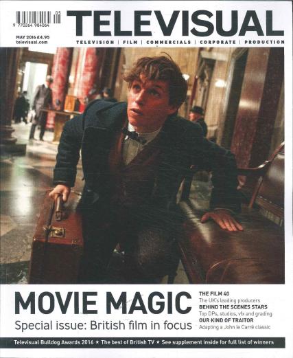 TELEVISUAL magazine side cover May 2016